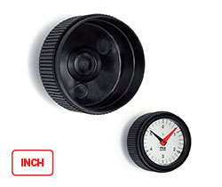MBT-XX (inch sizes)-Diamond cut knobs for position indicators